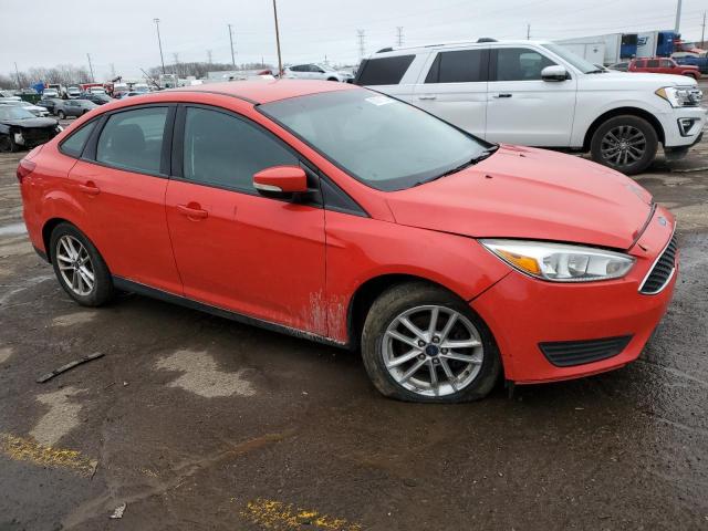 1FADP3F29FL367404 - 2015 FORD FOCUS SE RED photo 4