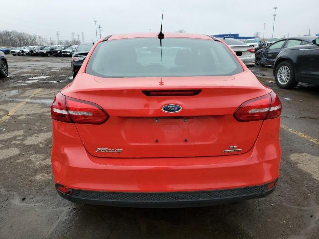 1FADP3F29FL367404 - 2015 FORD FOCUS SE RED photo 6