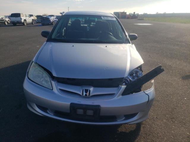 2HGES16395H588380 - 2005 HONDA CIVIC DX VP Gümüş foto 5