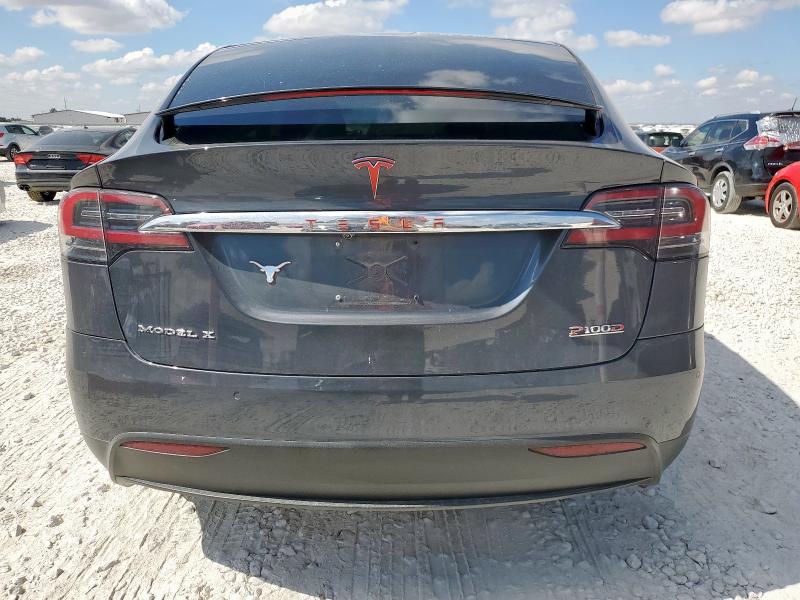 5YJXCBE48GF022157 - 2016 TESLA MODEL X GRAY photo 6