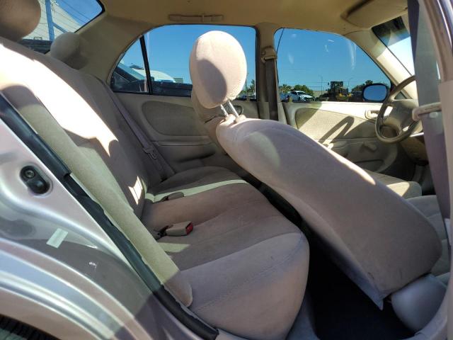 1NXBR12E61Z449704 - 2001 TOYOTA COROLLA CE ვერცხლისფერი ფოტო 10