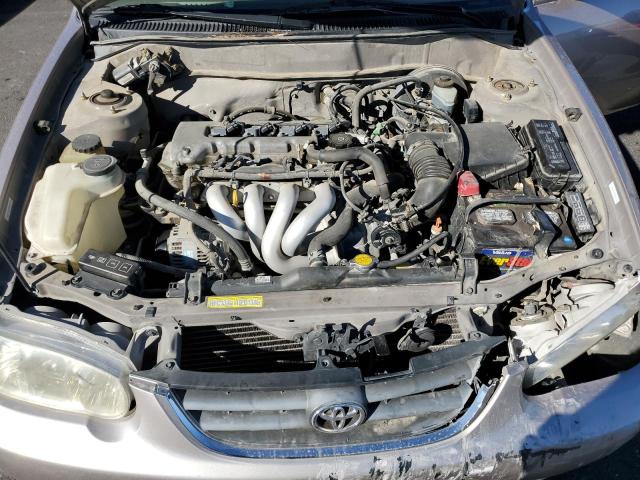 1NXBR12E61Z449704 - 2001 TOYOTA COROLLA CE ვერცხლისფერი ფოტო 11