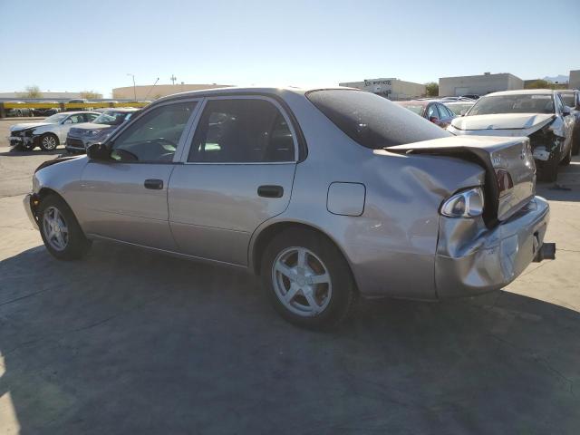 1NXBR12E61Z449704 - 2001 TOYOTA COROLLA CE ვერცხლისფერი ფოტო 2
