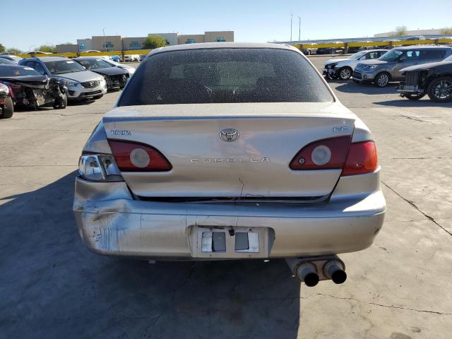 1NXBR12E61Z449704 - 2001 TOYOTA COROLLA CE ვერცხლისფერი ფოტო 6