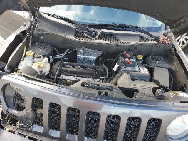 1C4NJPFA9HD118693 - 2017 JEEP PATRIOT LATITUDE GRAY photo 12