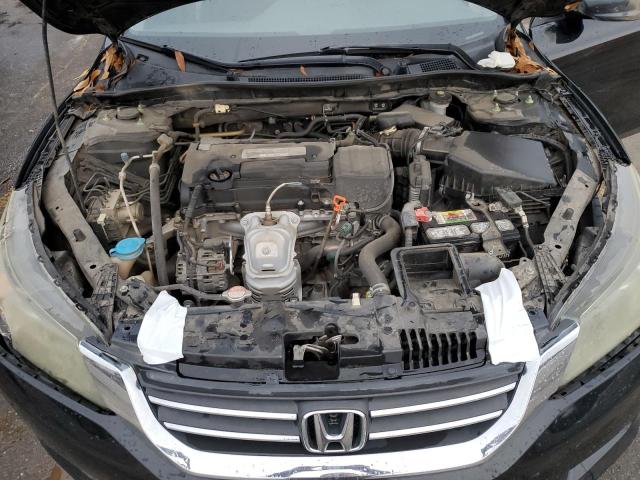 1HGCR2F33EA100659 - 2014 HONDA ACCORD LX BLACK photo 11