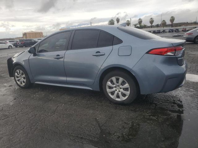 JTDEPMAE8MJ161635 - 2021 TOYOTA COROLLA LE Bleu photo 2