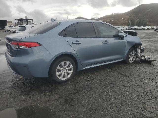 JTDEPMAE8MJ161635 - 2021 TOYOTA COROLLA LE Bleu photo 3