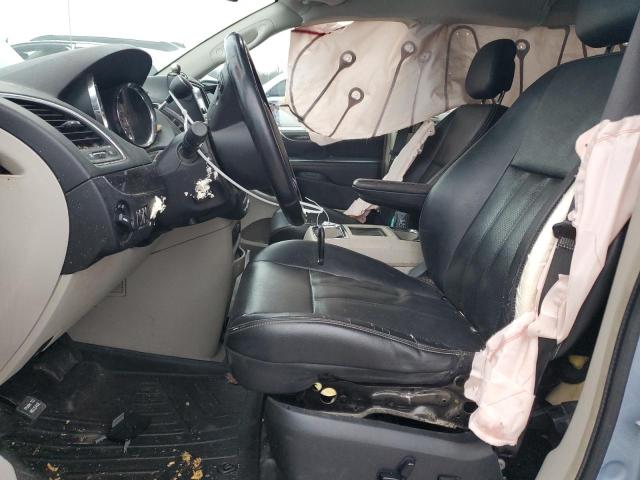 2C4RC1CG2DR512030 - 2013 CHRYSLER TOWN & COU TOURING L BLUE photo 7