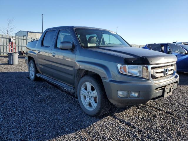 2HJYK16529H002617 - 2009 HONDA RIDGELINE RTL Szary zdjęcie 4