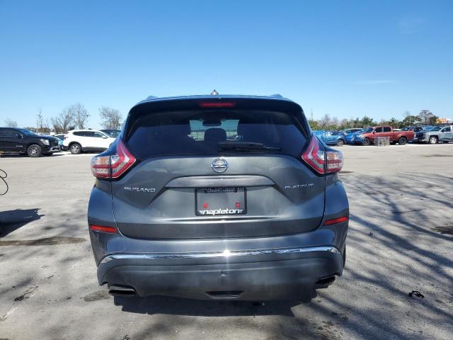 5N1AZ2MG5GN124528 - 2016 NISSAN MURANO S GRAY photo 6