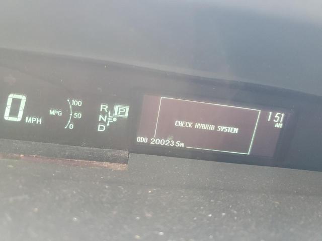 JTDKN3DUXA0123041 - 2010 TOYOTA PRIUS SILVER photo 9