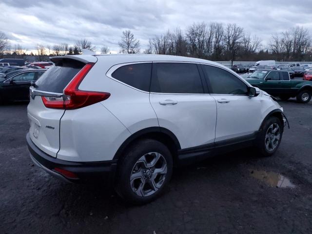 5J6RW2H87KA021785 - 2019 HONDA CR-V EXL WHITE photo 3