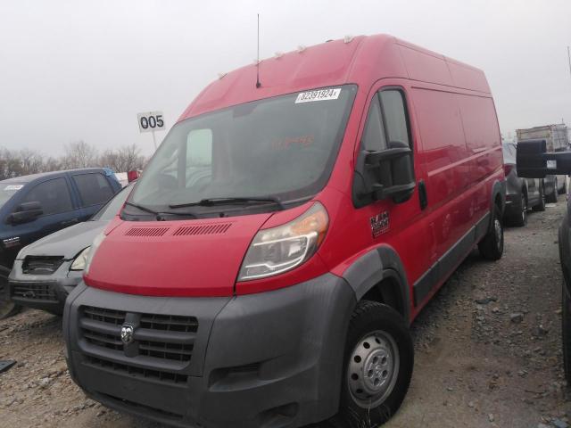 3C6TRVDG4JE117443 - 2018 RAM PROMASTER 2500 HIGH Qırmızı foto 1