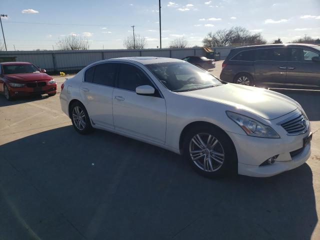 JN1CV6AP3BM508331 - 2011 INFINITI G37 BASE WHITE photo 4