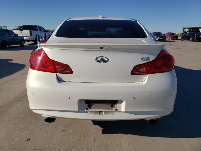 JN1CV6AP3BM508331 - 2011 INFINITI G37 BASE WHITE photo 6