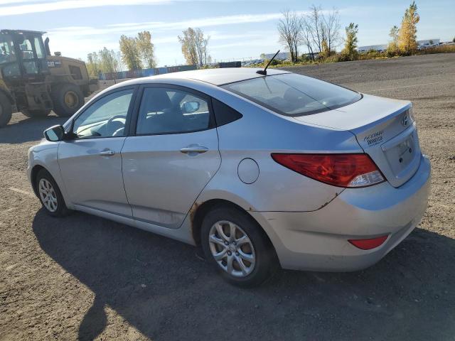 KMHCT4AE1CU251530 - 2012 HYUNDAI ACCENT GLS SILVER photo 2