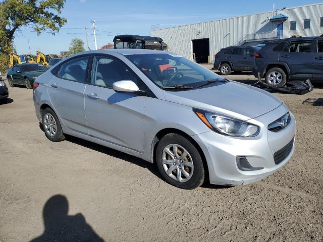 KMHCT4AE1CU251530 - 2012 HYUNDAI ACCENT GLS SILVER photo 4