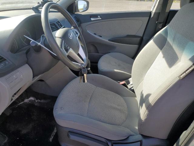 KMHCT4AE1CU251530 - 2012 HYUNDAI ACCENT GLS SILVER photo 7