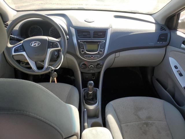 KMHCT4AE1CU251530 - 2012 HYUNDAI ACCENT GLS SILVER photo 8