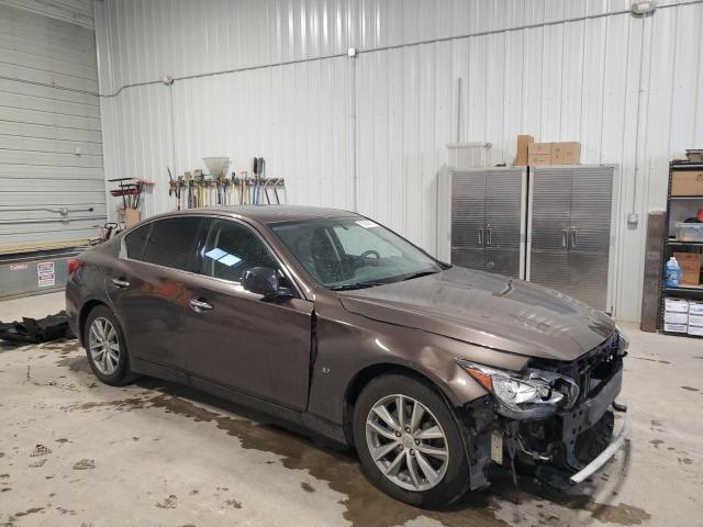 JN1BV7AR5FM390002 - 2015 INFINITI Q50 BASE 棕色 照片 4