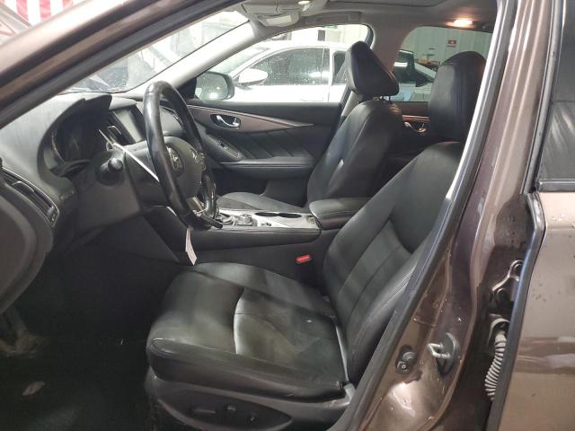 JN1BV7AR5FM390002 - 2015 INFINITI Q50 BASE 棕色 照片 7