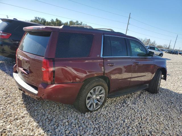 1GNSKBKC3KR341940 - 2019 CHEVROLET TAHOE K1500 LT RED photo 3