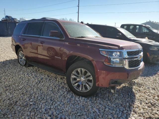 1GNSKBKC3KR341940 - 2019 CHEVROLET TAHOE K1500 LT RED photo 4