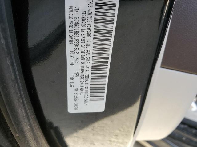 2C4RC1BG0JR204612 - 2018 CHRYSLER PACIFICA TOURING L BLACK photo 13