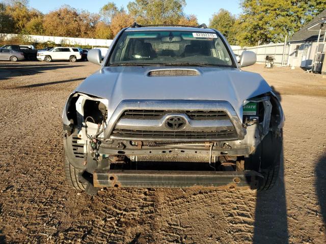JTEBU14R08K015198 - 2008 TOYOTA 4RUNNER SR5 SILVER photo 5