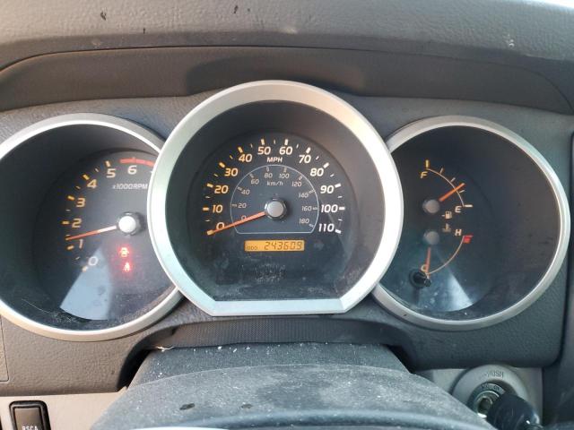 JTEBU14R08K015198 - 2008 TOYOTA 4RUNNER SR5 SILVER photo 9