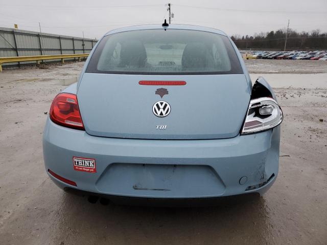 3VWJL7AT3DM617339 - 2013 VOLKSWAGEN BEETLE BLUE photo 6