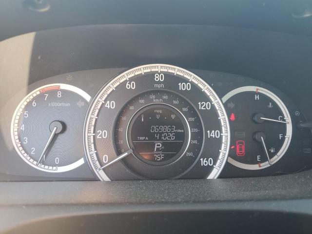 1HGCR2F87GA030095 - 2016 HONDA ACCORD EXL Сұр фото 9