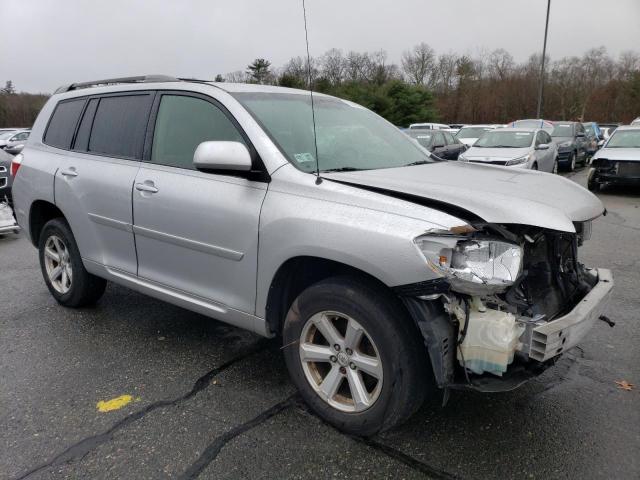 JTEES41A582042237 - 2008 TOYOTA HIGHLANDER SILVER photo 4