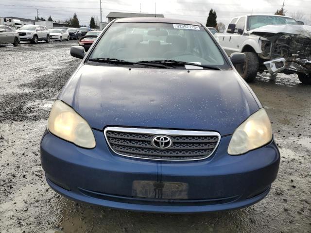 1NXBR32E75Z465413 - 2005 TOYOTA COROLLA CE BLUE photo 5