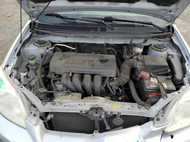 2T1KR32E97C625330 - 2007 TOYOTA COROLLA MA XR SILVER photo 11