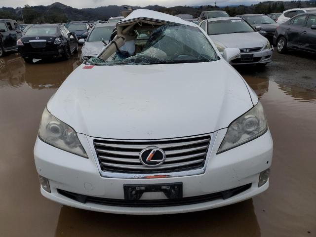 JTHBK1EG1C2474741 - 2012 LEXUS ES 350 WHITE photo 5