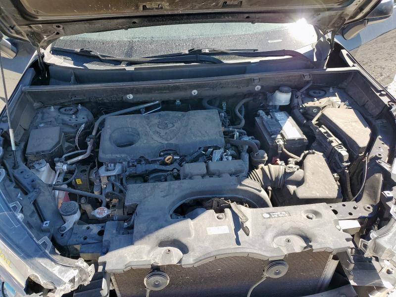 2T3H1RFV6MC152407 - 2021 TOYOTA RAV4 LE Սև լուսանկար 12