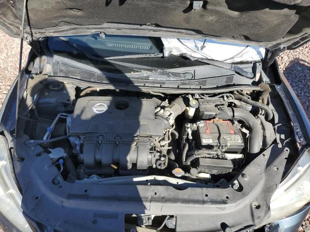 3N1AB7AP6EY217734 - 2014 NISSAN SENTRA S BLUE photo 11