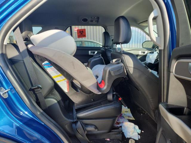 1FMSK8DH2MGC34991 - 2021 FORD EXPLORER XLT ლურჯი ფოტო 11