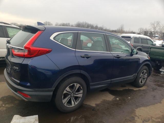 2HKRW6H31KH214573 - 2019 HONDA CR-V LX BLUE photo 3