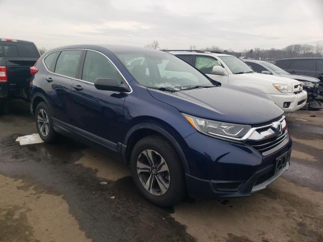 2HKRW6H31KH214573 - 2019 HONDA CR-V LX BLUE photo 4