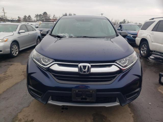 2HKRW6H31KH214573 - 2019 HONDA CR-V LX BLUE photo 5