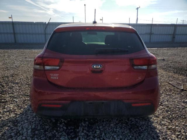 3KPA25AD8LE329702 - 2020 KIA RIO LX RED photo 6