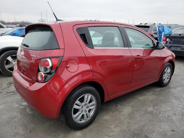 1G1JC6SH3E4190838 - 2014 CHEVROLET SONIC LT RED photo 3