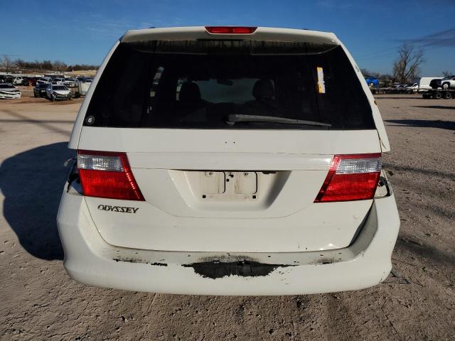 5FNRL38737B089902 - 2007 HONDA ODYSSEY EXL WHITE photo 6