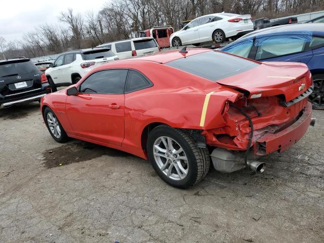 2G1FB1E32E9276134 - 2014 CHEVROLET CAMARO LT RED photo 2