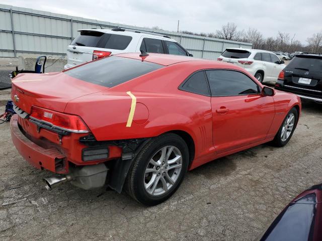 2G1FB1E32E9276134 - 2014 CHEVROLET CAMARO LT RED photo 3