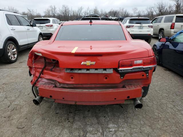 2G1FB1E32E9276134 - 2014 CHEVROLET CAMARO LT RED photo 6