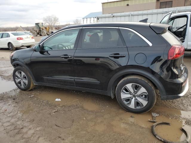 KNDCB3LCXK5262743 - 2019 KIA NIRO FE BLACK photo 2